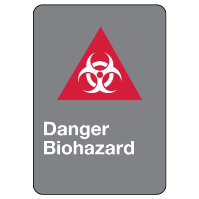 CSA Safety Sign - Danger Biohazard