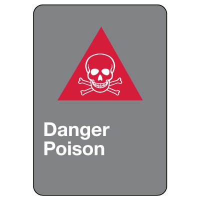 CSA Safety Sign - Danger Poison