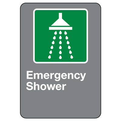 CSA Safety Sign - Emergency Shower