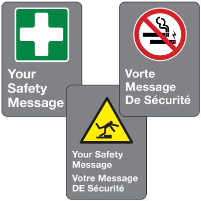 Custom CSA Safety Sign