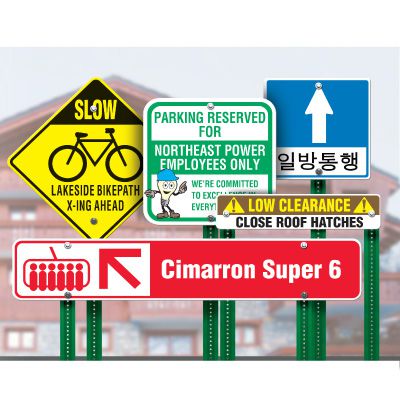 Custom Size Traffic Signs