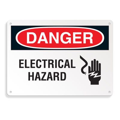 Danger Signs - Electrical Hazard