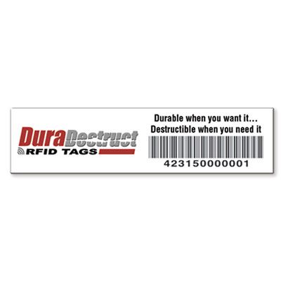 DuraDestruct RFID Security Tags - Glass