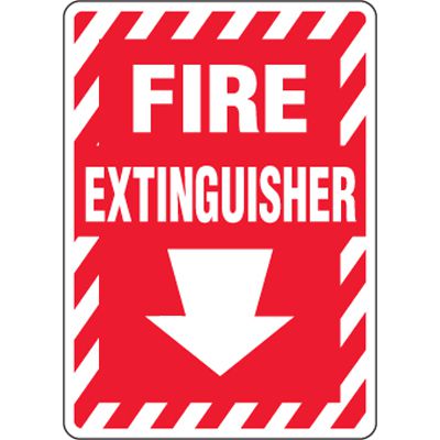 Eco-Friendly Signs - Fire Extinguisher
