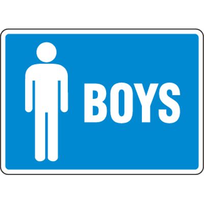 Eco-Friendly Signs - Boys