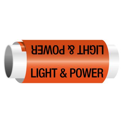 Light & Power - Snap-Around Electrical Markers