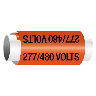 277/480 Volts - Snap-Around Electrical Markers