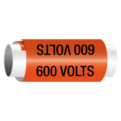 600 Volts - Snap-Around Electrical Markers