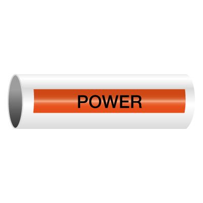 Power - Self-Adhesive Electrical Markers