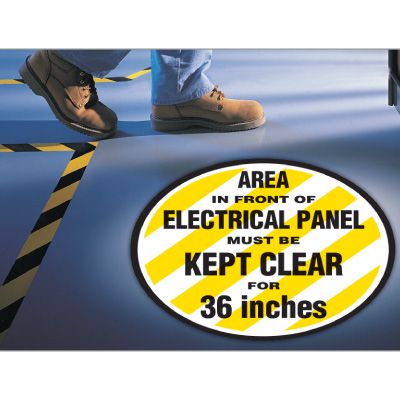 Electrical Panel Anti-Slip Floor Markers