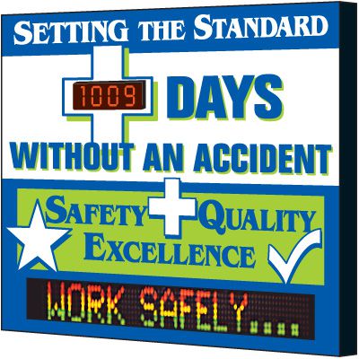 Electronic Safety Scoreboard - Setting The Standard Without Accident