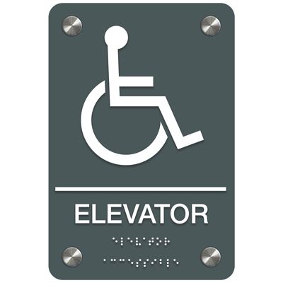 Elevator - Premium ADA Facility Signs