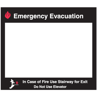 Emergency Evacuation Insert Frame