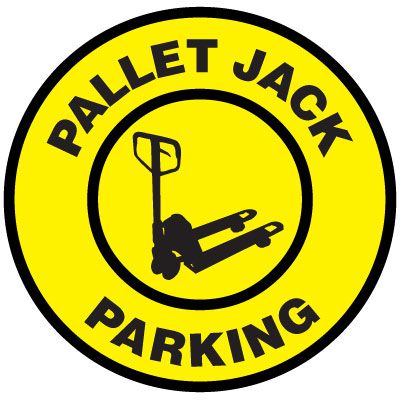 Floor Signs - Pallet Jack Parking