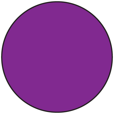 Fluorescent Purple Dot Labels