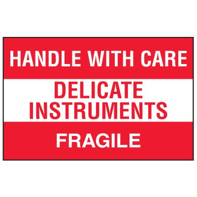 Fragile Labels - Delicate Instruments