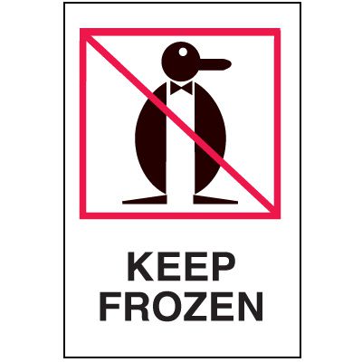 Fragile Labels - Keep Frozen