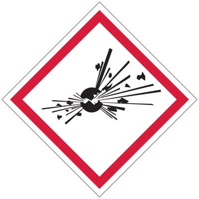 GHS Sign - Explosive