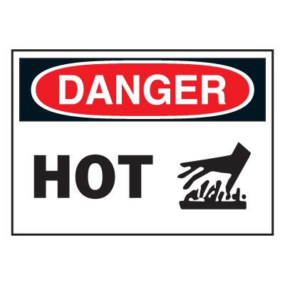 Graphic On-The-Spot Labels - Hot