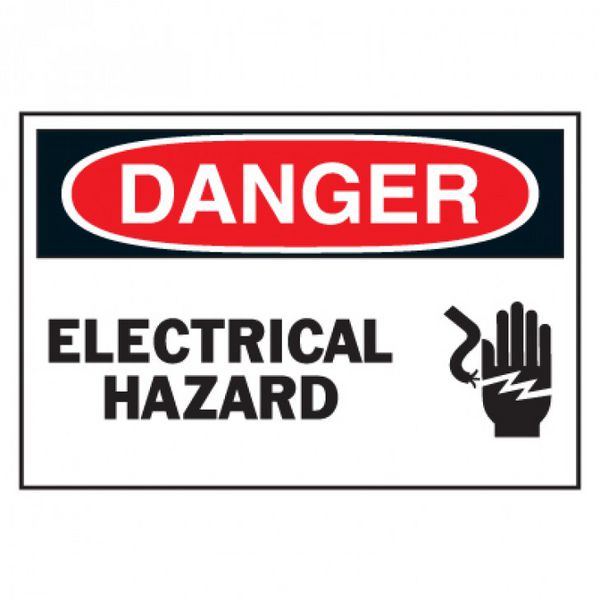 Graphic On-The-Spot Labels - Electrical Hazard