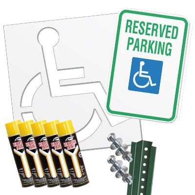 Handicap Parking Kit