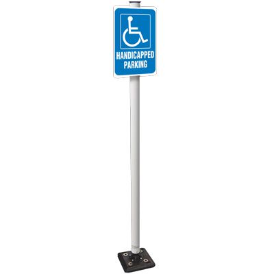 Heavy-Duty Flexible Sign Systems - Handicapped Parking