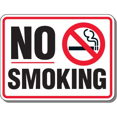No Smoking Sign (with Graphic)
