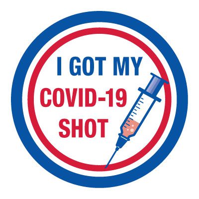 I Got My COVID-19 Shot Sticker
