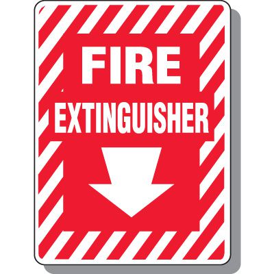 Interior Decor Sign - Fire Extinguisher