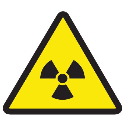International Symbols Labels - Radioactive Material Hazard