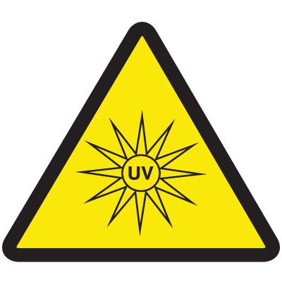 International Symbols Labels - UV Hazard