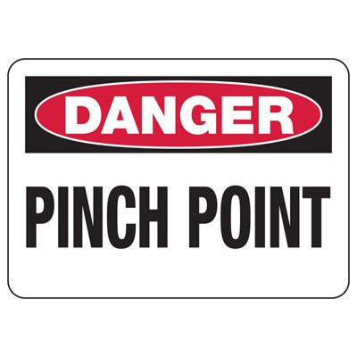 Danger Signs - Pinch Point