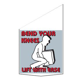 Motivational Pole Banners - Bend Your Knees