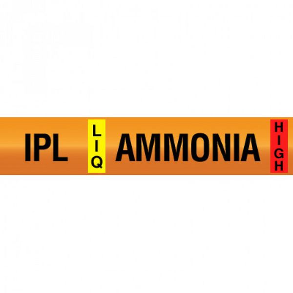 Opti-Code™ Ammonia Pipe Markers - Internal Pressure Liquid