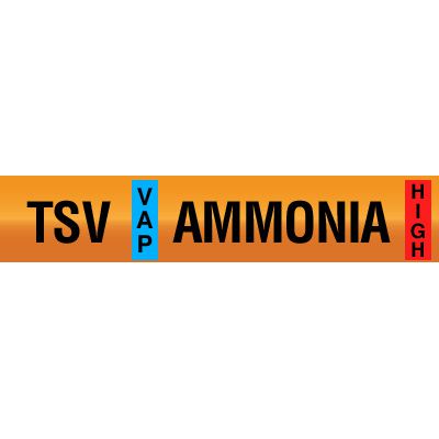Opti-Code™ Ammonia Pipe Markers - Thermosyphon Vent