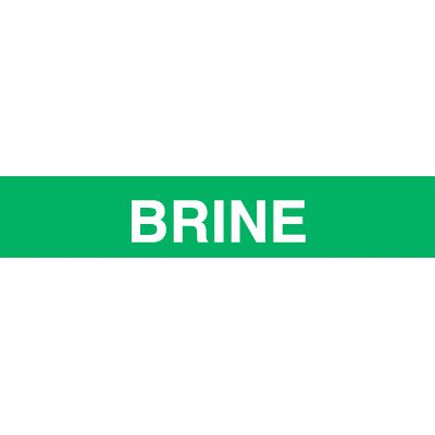 Opti-Code Pipe Markers - Brine