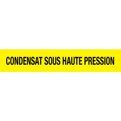 Opti-Code™ Pipe Markers - Condensat Sous Haute Pression
