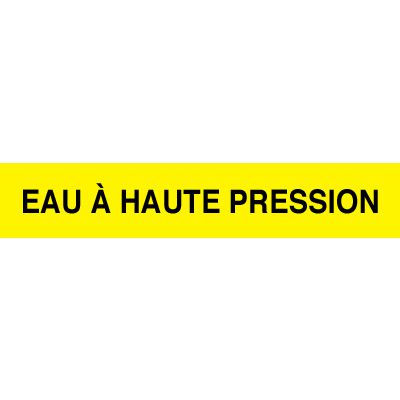 Opti-Code™ Pipe Markers - Eau À Haute Pression