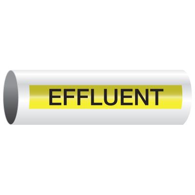 Opti-Code® Self-Adhesive Pipe Markers - Effluent