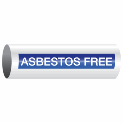 Opti-Code® Self-Adhesive Pipe Markers - Asbestos Free