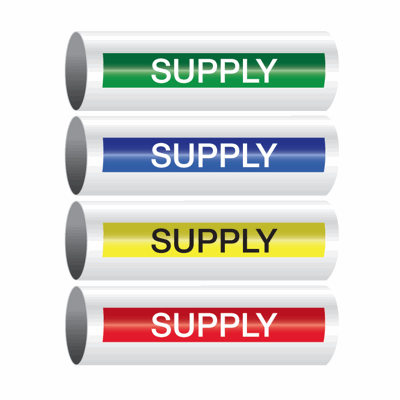 Opti-Code® Self-Adhesive Pipe Markers - Supply