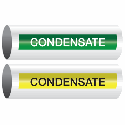 Opti-Code® Self-Adhesive Pipe Markers - Condensate