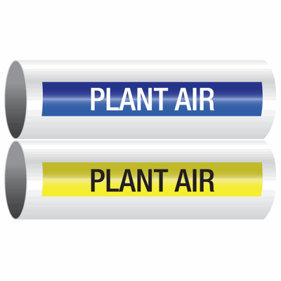 Opti-Code® Self-Adhesive Pipe Markers - Plant Air