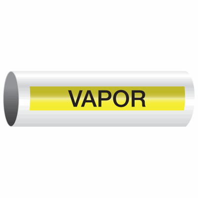 Opti-Code® Self-Adhesive Pipe Markers - Vapor