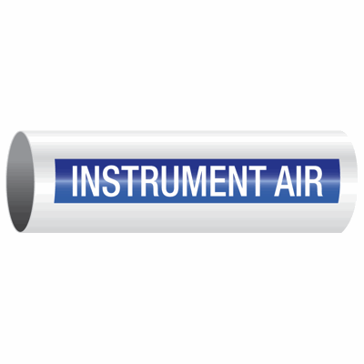 Opti-Code® Self-Adhesive Pipe Markers - Instrument Air
