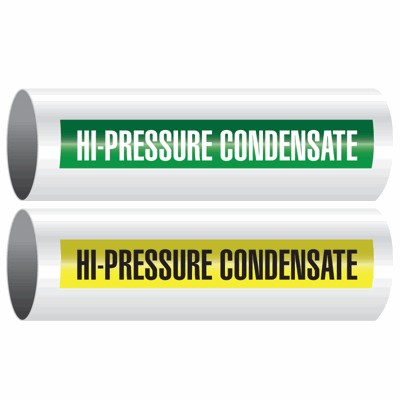 Opti-Code® Self-Adhesive Pipe Markers - Hi-Pressure Condensate