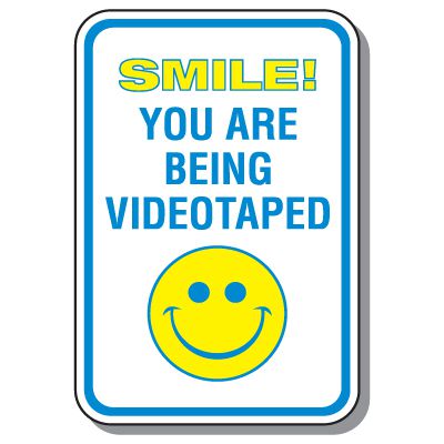 Parking Lot Security & Safety Signs - Smile