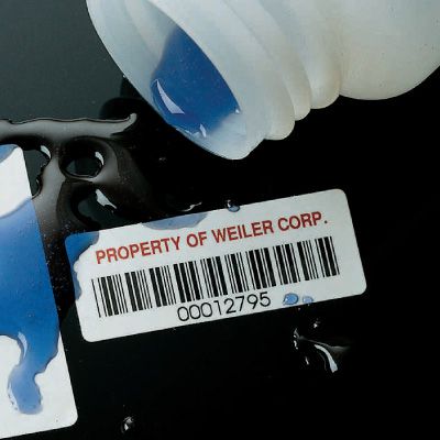 Custom Polyester Paper Property Identification Bar Code Tags