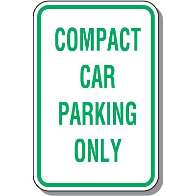 Property Parking Signs - Compact Car Parking Only