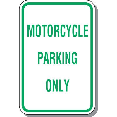 Property Parking Signs - Motorcycle Parking Only
